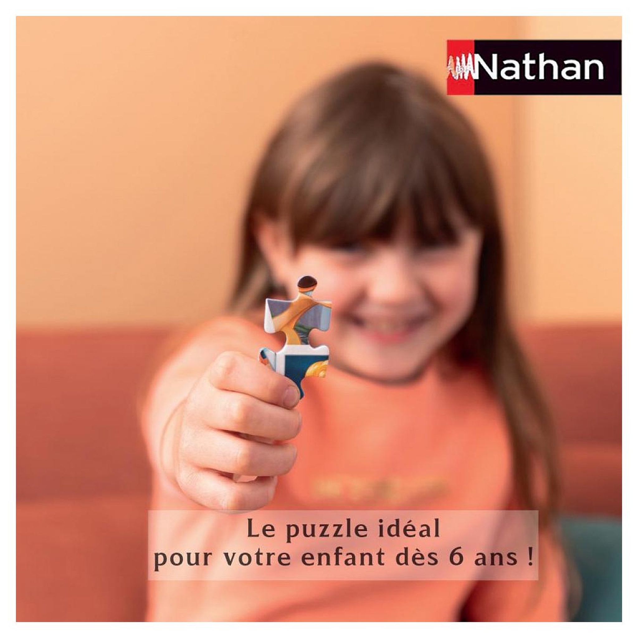 Voir la diapositive 4 : Nathan Puzzle 100 p  carte du monde des monuments