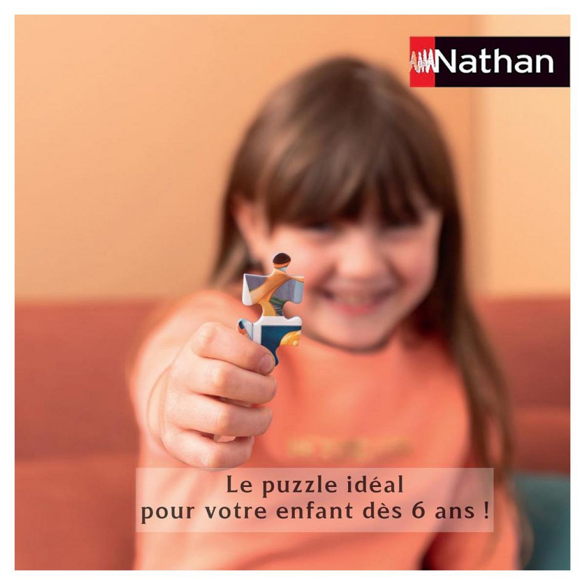 Nathan Puzzle 100 p  carte du monde des monuments