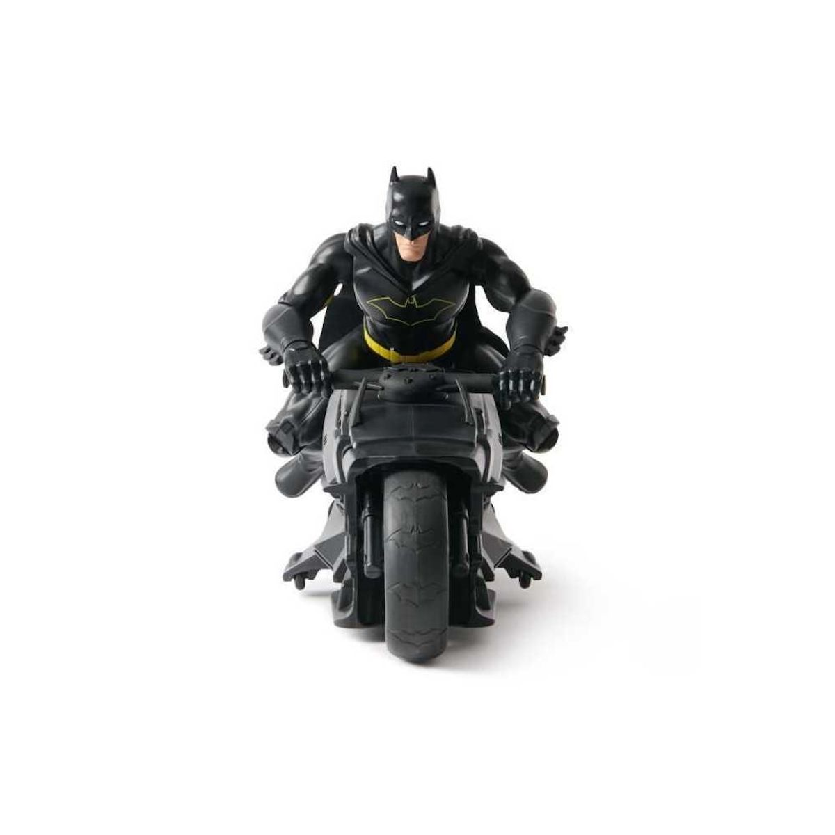 SpinMaster Pack Batcycle Radiocommande + Figurine Batman 30 CM
