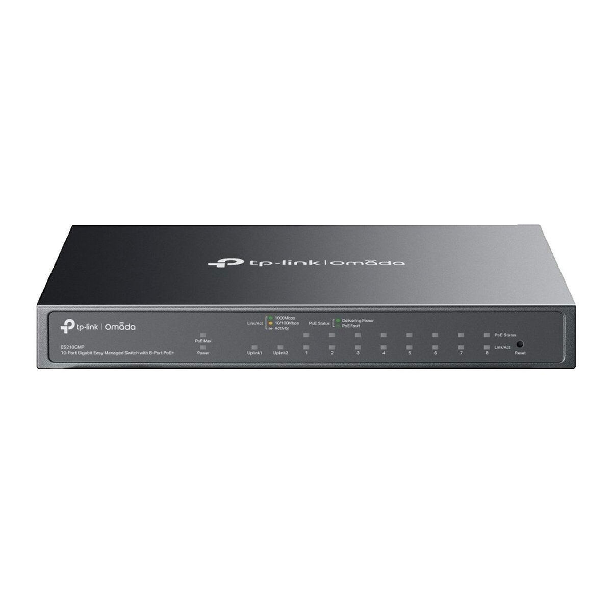 TP-LINK Commutateur réseau TP-Link Omada ES210GMP 10 ports PoE+