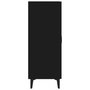 Voir la diapositive 5 : VIDAXL Buffet Noir 70x34x90 cm Bois d'ingenierie