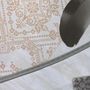 Voir la diapositive 3 : Paris Prix Nappe Ronde Imprimé  Delicia  160cm Taupe