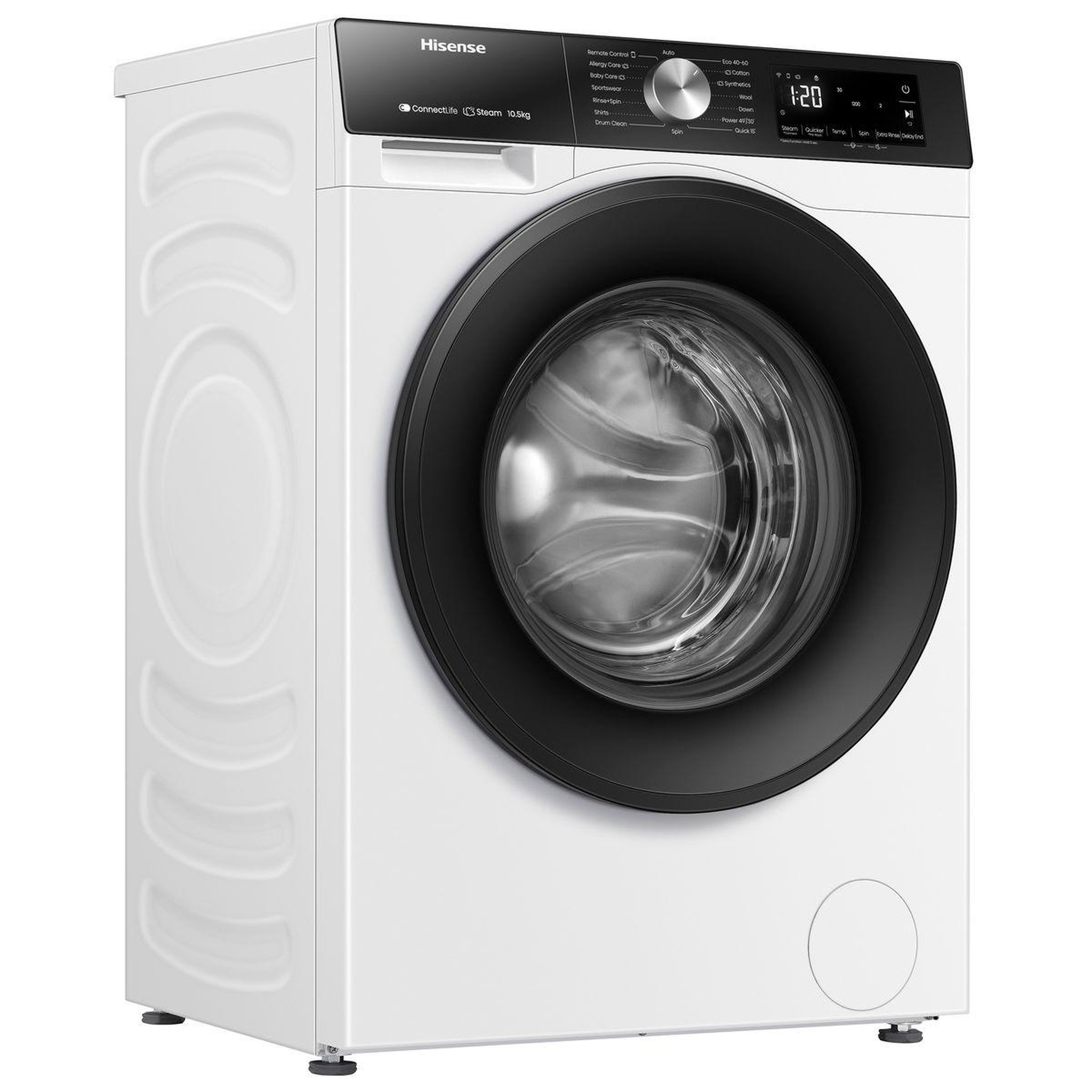 Voir la diapositive 3 : Hisense Lave linge hublot wf3s1045bw3