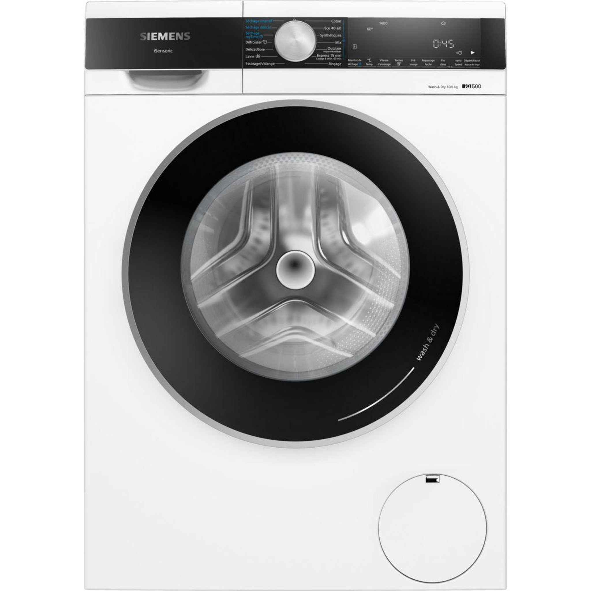 Siemens Lave linge séchant hublot wn54g200fr iq500