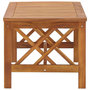 Voir la diapositive 3 : VIDAXL Table basse 102x50x43 cm Bois d'acacia solide