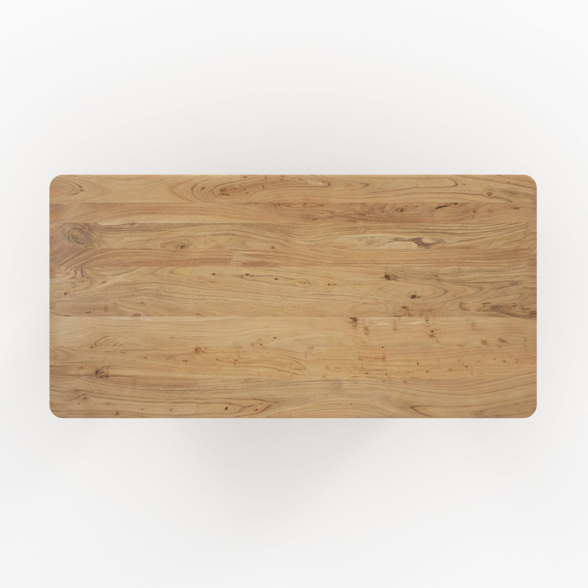 Rendez vous déco Table rectangulaire en bois d'acacia 6 personnes - Andrea
