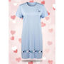 Voir la diapositive 3 : OZABI OZABI Chemise de Nuit Femme Microfibre Manches Courtes