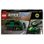 LEGO Speed Champions 76907 Lotus Evija, Voiture de Course, Jouet Réduit Avec Minifigure de Pilote de Course, Jouet Pour Enfants