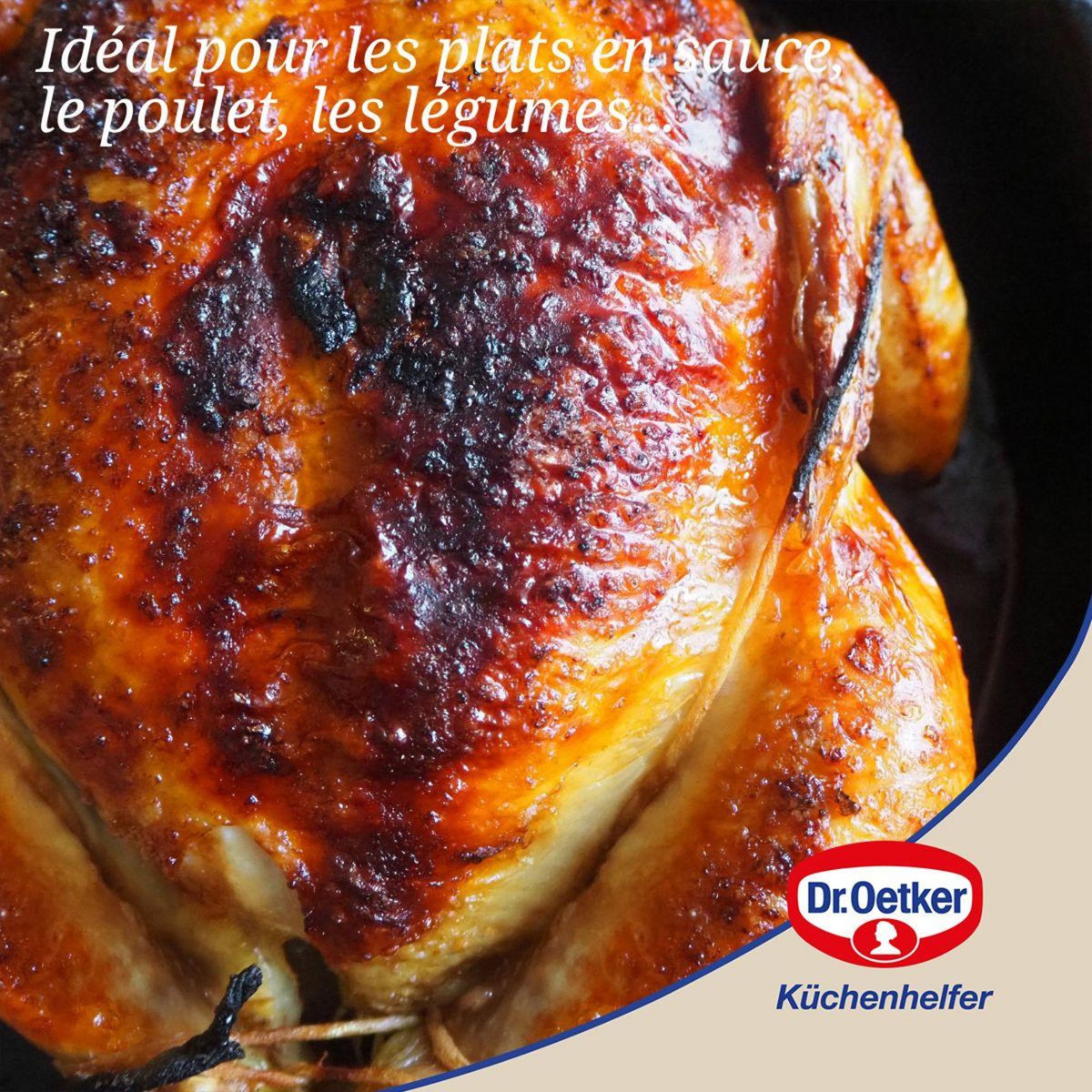 DR.OETKER Plat à four XXL à bords hauts Dr Oetker Back-Idee Kreativ