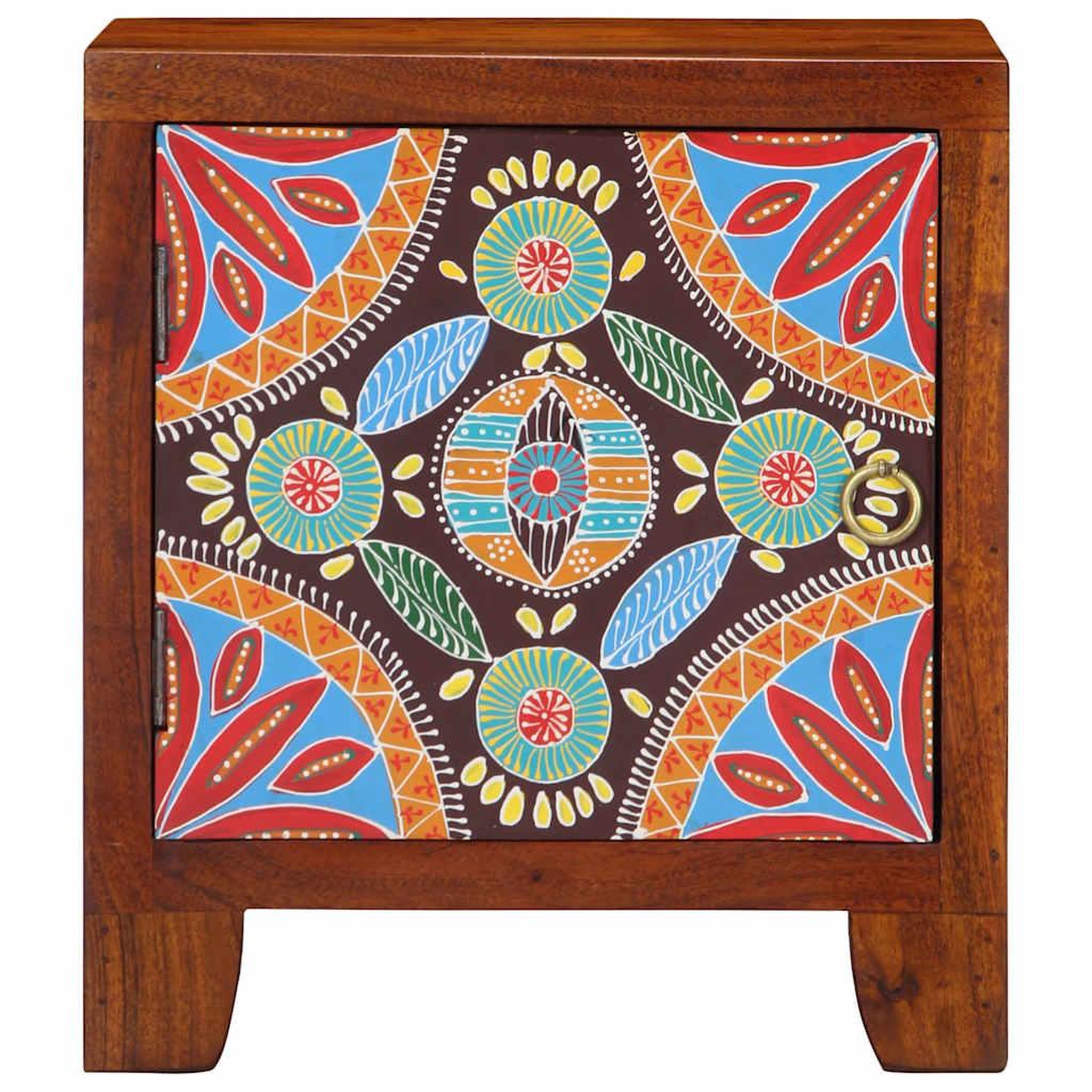 Voir la diapositive 2 : VIDAXL Table de chevet 40x30x45 cm bois d'acacia massif