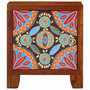 Voir la diapositive 2 : VIDAXL Table de chevet 40x30x45 cm bois d'acacia massif