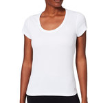 ODLO T-shirt technique Blanc Femme Odlo Active. Coloris disponibles : Blanc