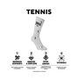 EVERLAST Lot de 6 Paires de Chaussettes Tennis Uni