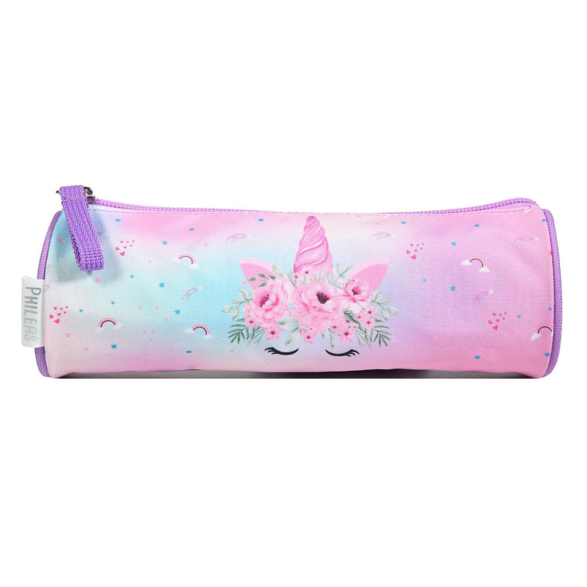 Bagtrotter Bagtrotter Trousse scolaire ronde Phileas Violet