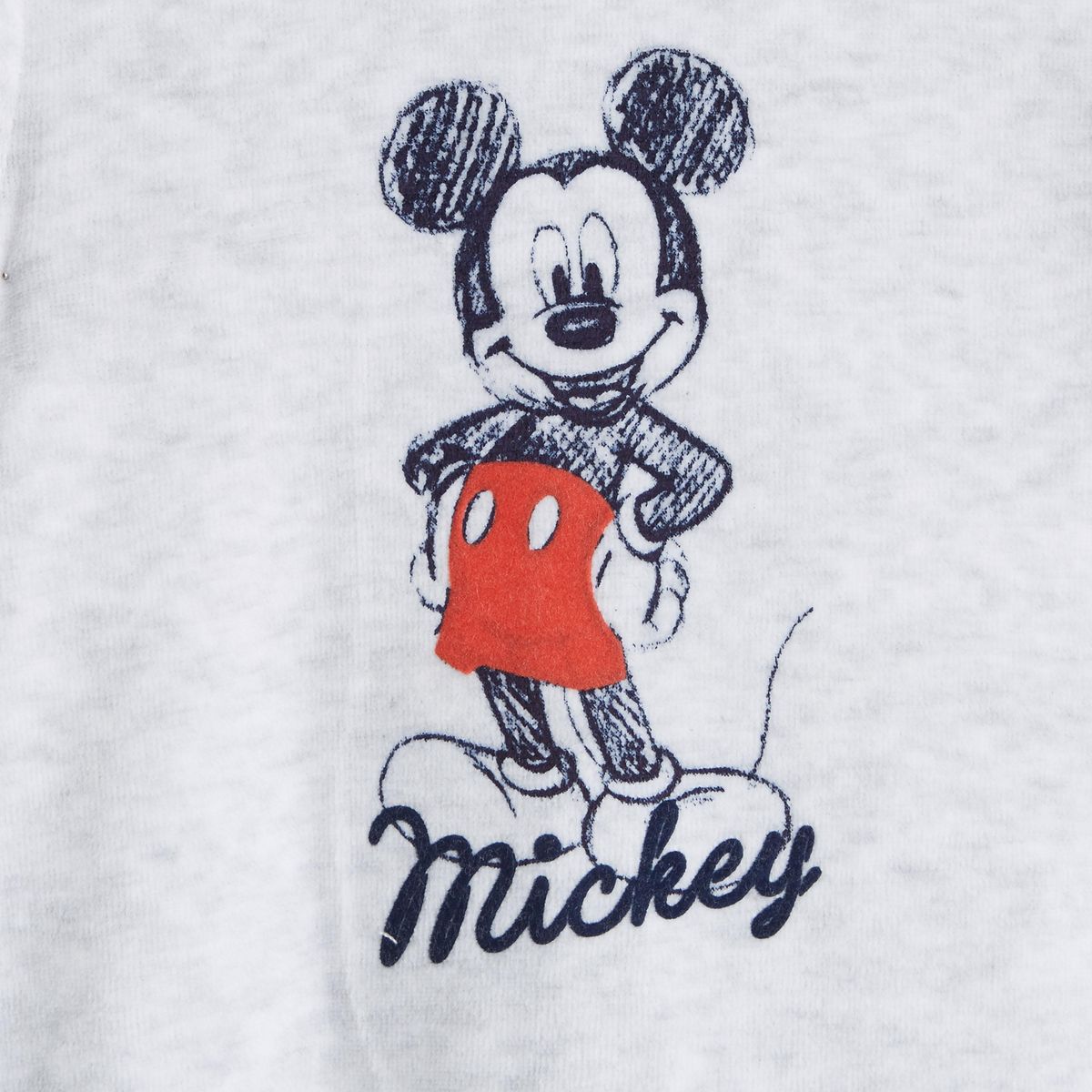 MICKEY Dors bien velours bébé garçon