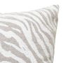 Voir la diapositive 2 : ATMOSPHERA Housse de Coussin Chenille  Jeni  40x40cm Beige Lin