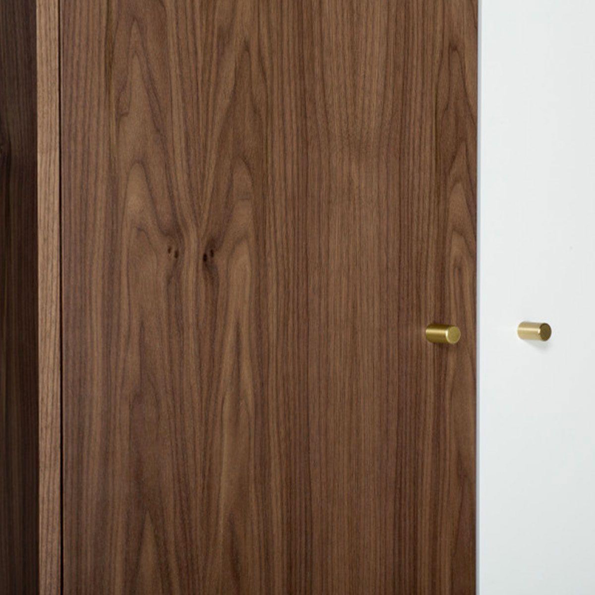 Voir la diapositive 3 : Paris Prix Armoire 2 portes & 1 tiroir  flo  190cm noyer & blanc