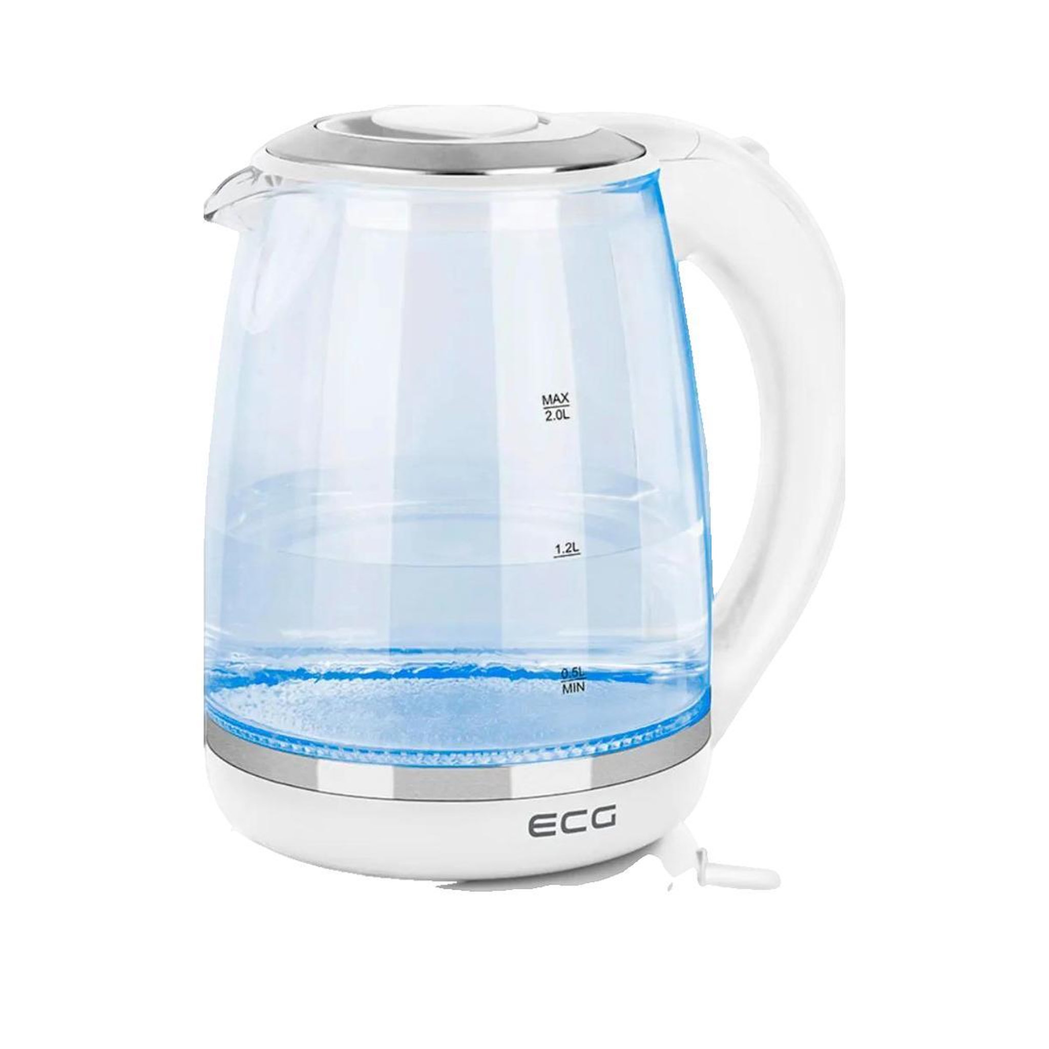 Voir la diapositive 2 : ECODIS Bouilloire ECG RK 2020 2,0L Transparent