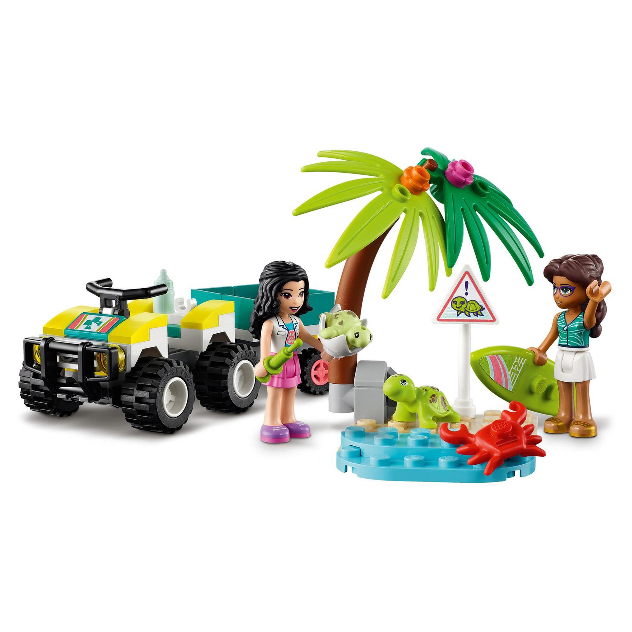 Voir la diapositive 4 : LEGO Friends 41697 - Véhicule de protection des tortues