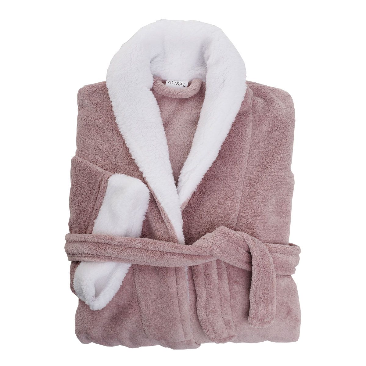 Peignoir microfibre SHERPA Lilas 260g/m2