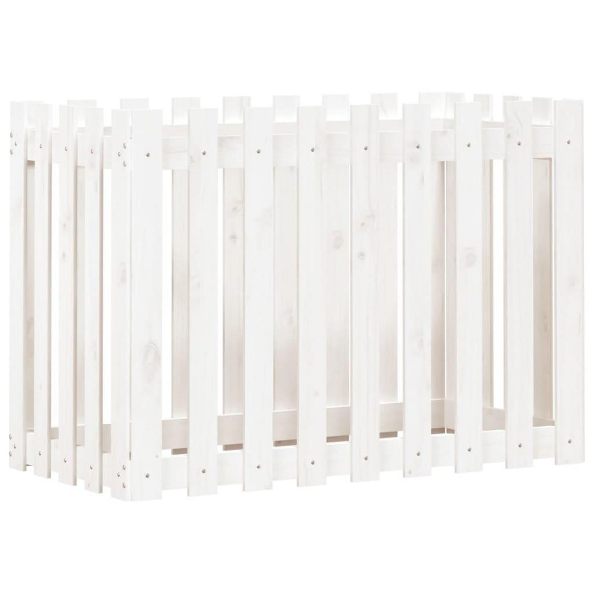 VIDAXL Lit sureleve de jardin design de cloture 100x50x70cm pin massif