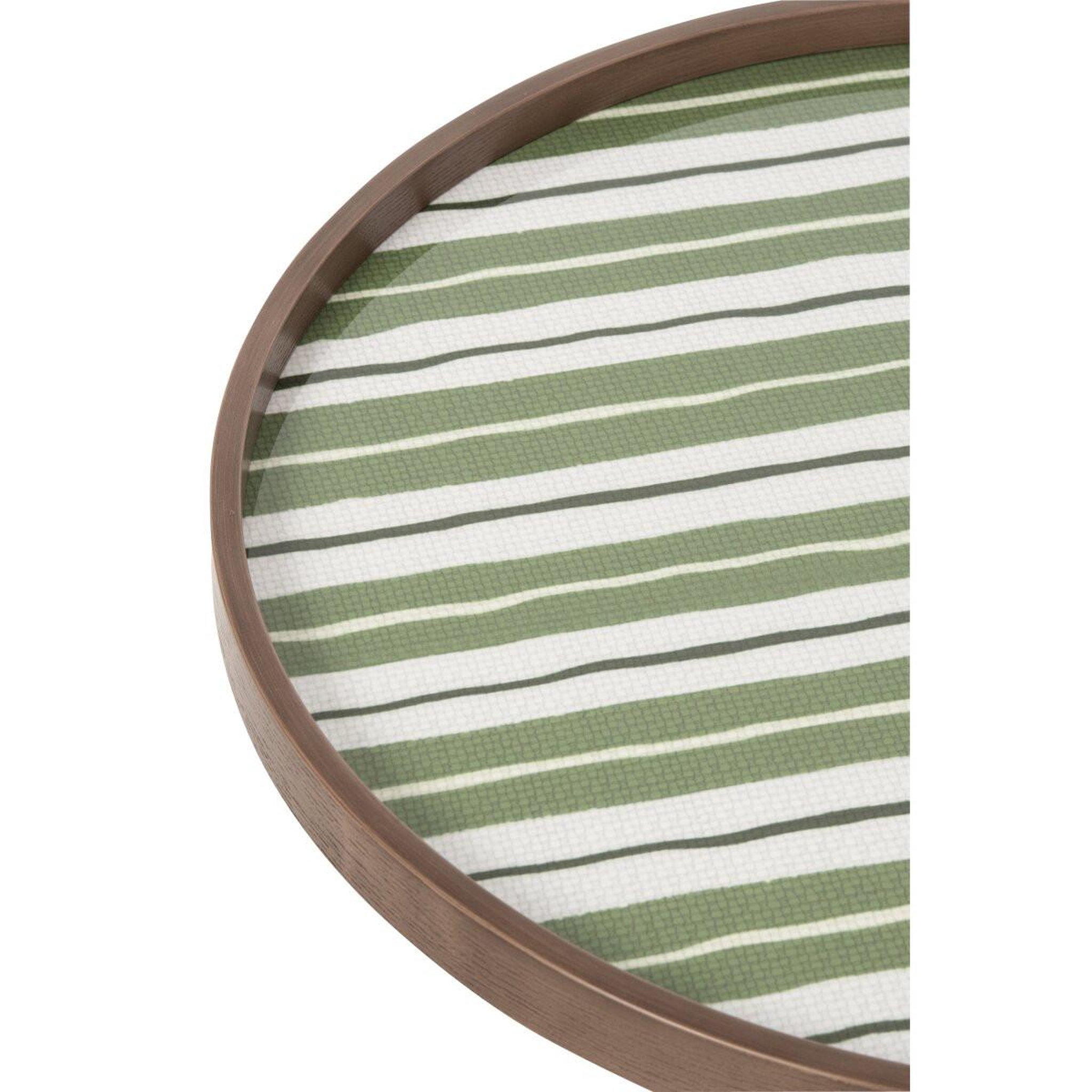 Voir la diapositive 3 : J-LINE Lot de 3 Tables Basses Gigognes  Yann  60cm Vert Olive