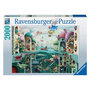 Voir la diapositive 1 : RAVENSBURGER Puzzle 2000 p - si les poissons pouvaient marcher / demelsa haughton