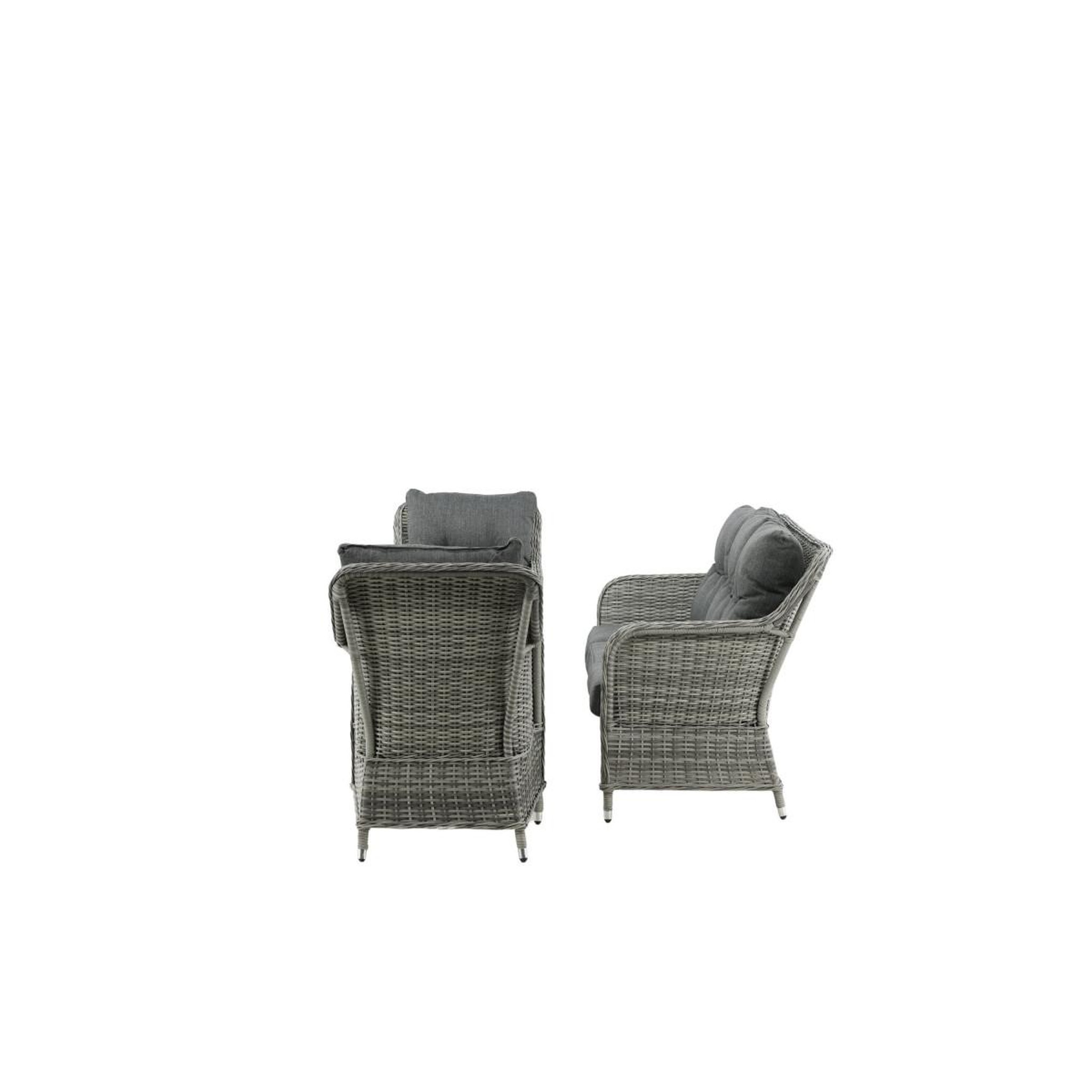 Voir la diapositive 4 : Paris Prix Salon de jardin  vikelund  176cm gris