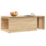Voir la diapositive 5 : VIDAXL Table basse Chene sonoma 150x50x35 cm Bois d'ingenierie