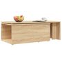 Voir la diapositive 5 : VIDAXL Table basse Chene sonoma 150x50x35 cm Bois d'ingenierie