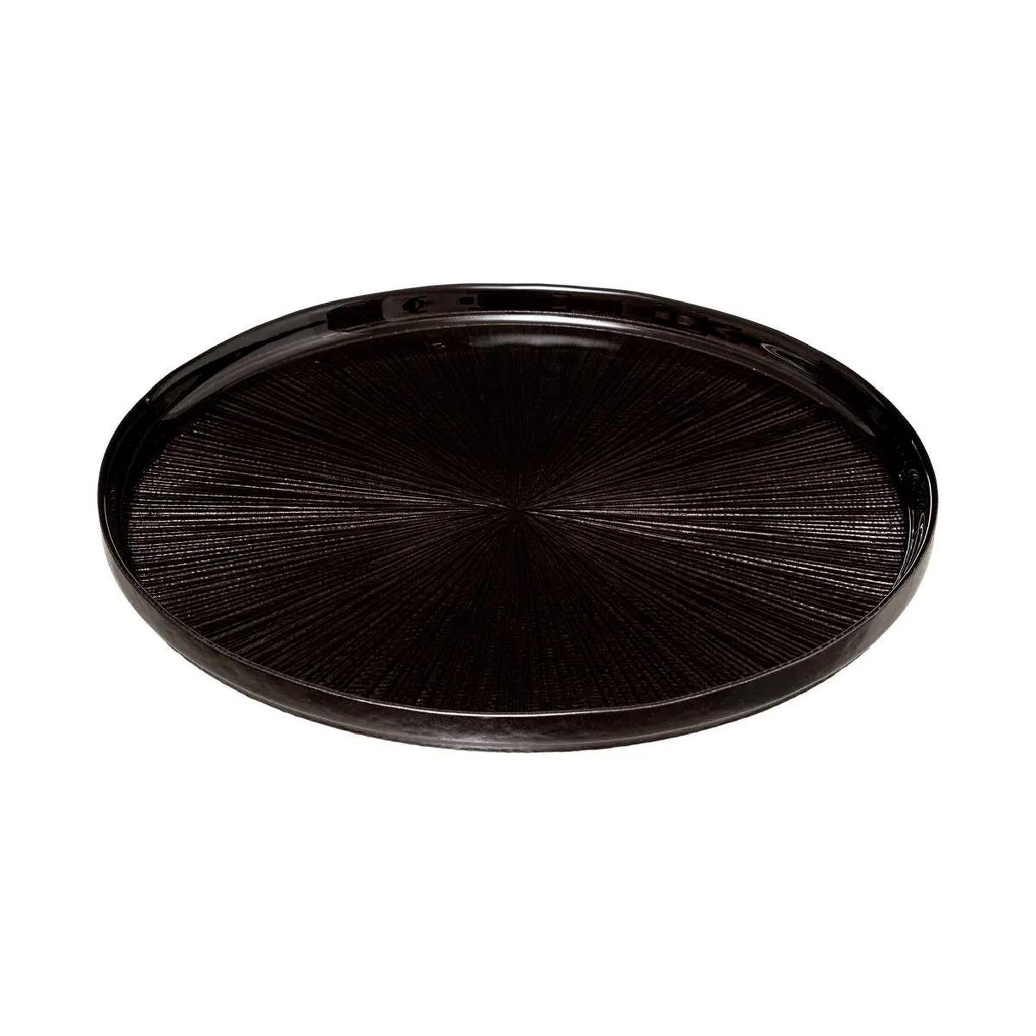 Voir la diapositive 2 : SECRET DE GOURMET Lot de 6 assiettes à dessert  astra  21cm noir