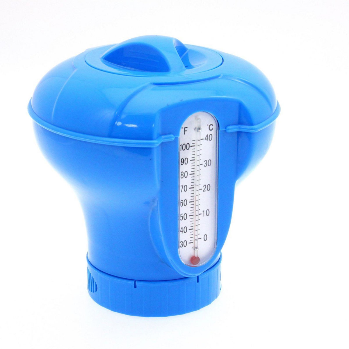 INTEX Diffuseur flottant de chlore avec thermomètre - Bleu