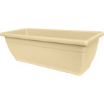 GARDENSTAR Jardinière en plastique - L50xH20cm - Beige nomade