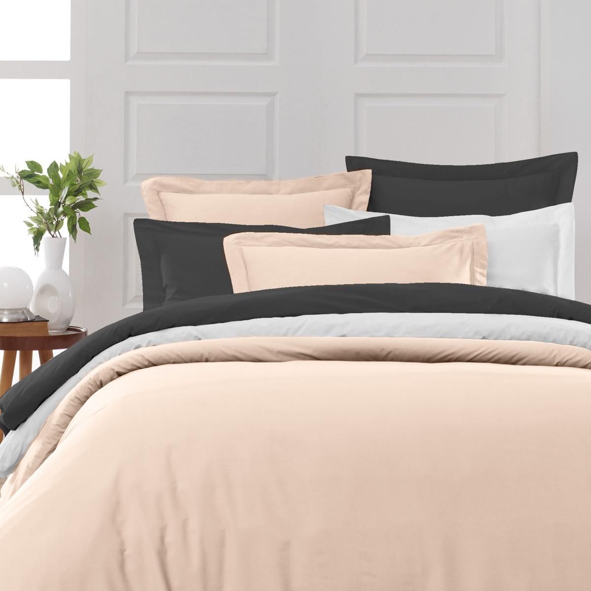 Sensei Maison Taie de traversin en percale de coton SOFT PERCALE - 45x185 cm