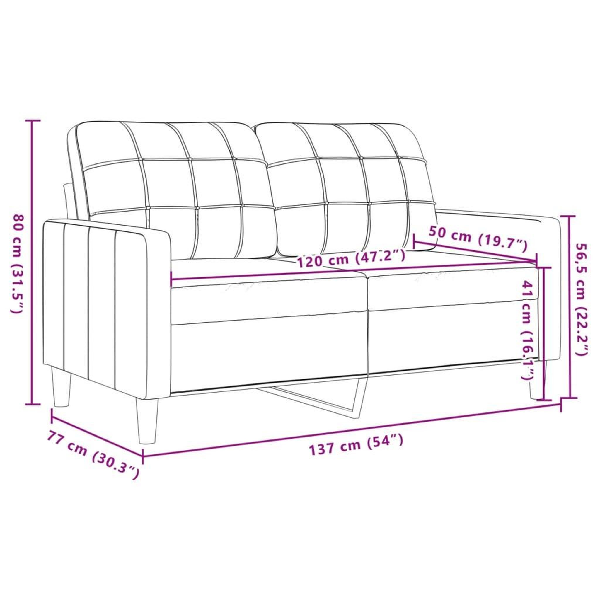 Voir la diapositive 6 : VIDAXL Ensemble de canapes 3 pcs avec coussins Gris clair Velours