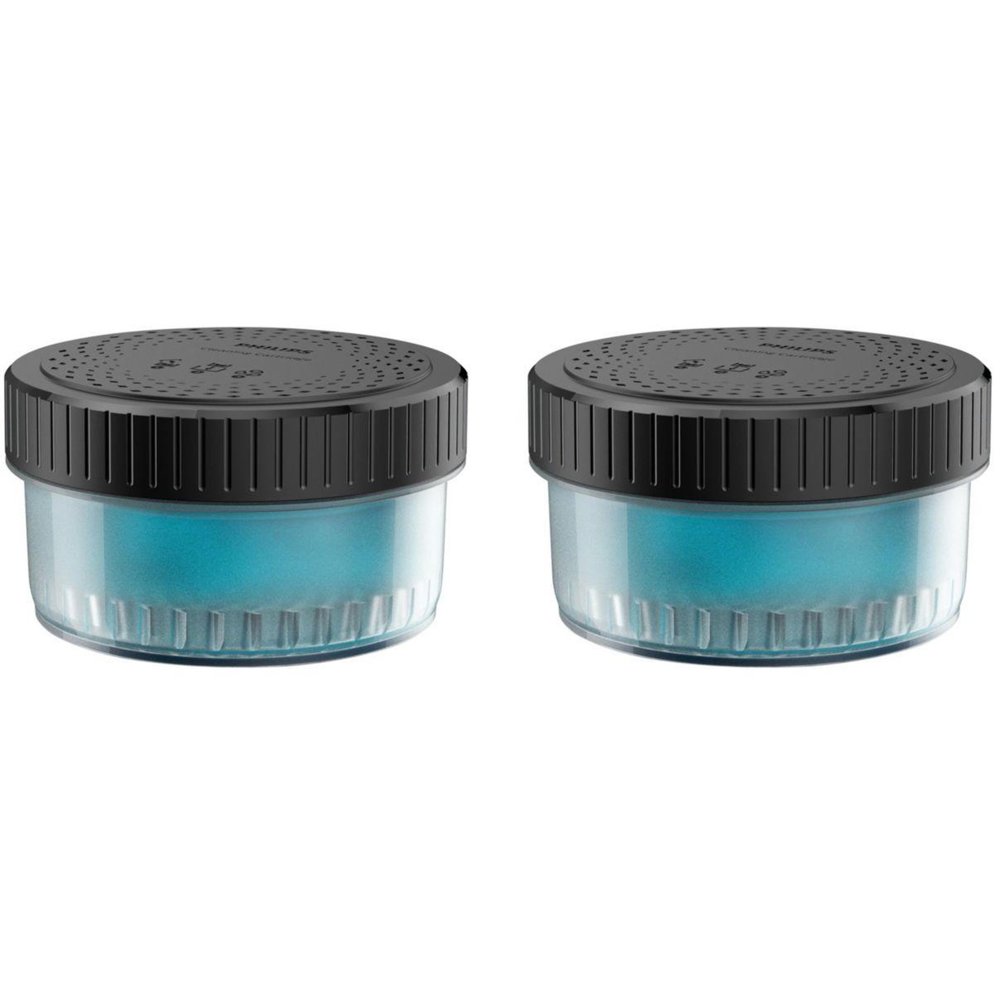 Voir la diapositive 4 : Philips Lotion de nettoyage recharges liquide quick clean cc12/50 x2