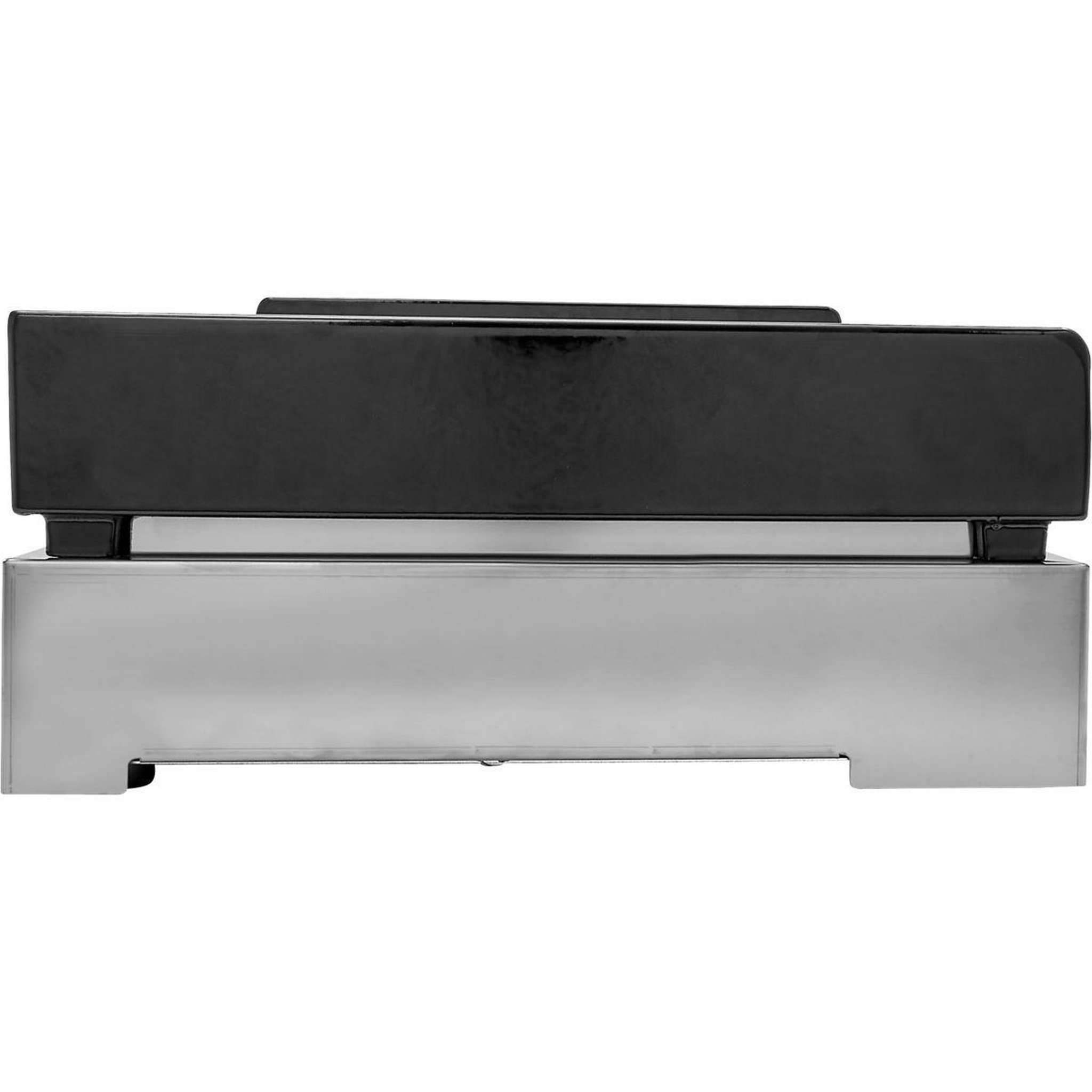 Voir la diapositive 3 : FORGE ADOUR Plancha électrique premium e60 inox 2 brûleurs à poser, 58.5x40.5 cm