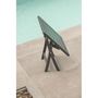 Voir la diapositive 3 : Paris Prix Table d'Appoint de Jardin Pliante  Marius  43cm Gris Anthracite