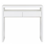 Paris Prix Bureau Extensible 1 Tiroir  Azort  100cm Blanc