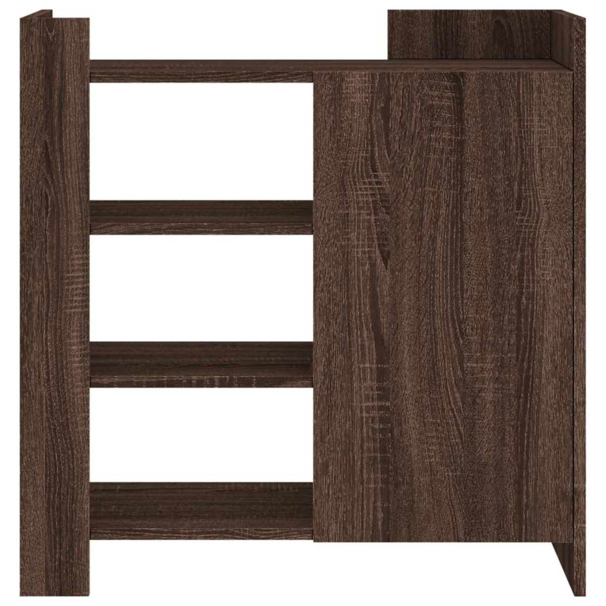 VIDAXL Buffet chene marron 73,5x35x75 cm bois d'ingenierie