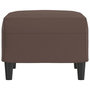 Voir la diapositive 4 : VIDAXL Repose-pied Marron 60x50x41 cm Similicuir