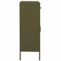 Voir la diapositive 4 : VIDAXL Armoire de rangement Vert olive 80x35x101,5 cm Acier