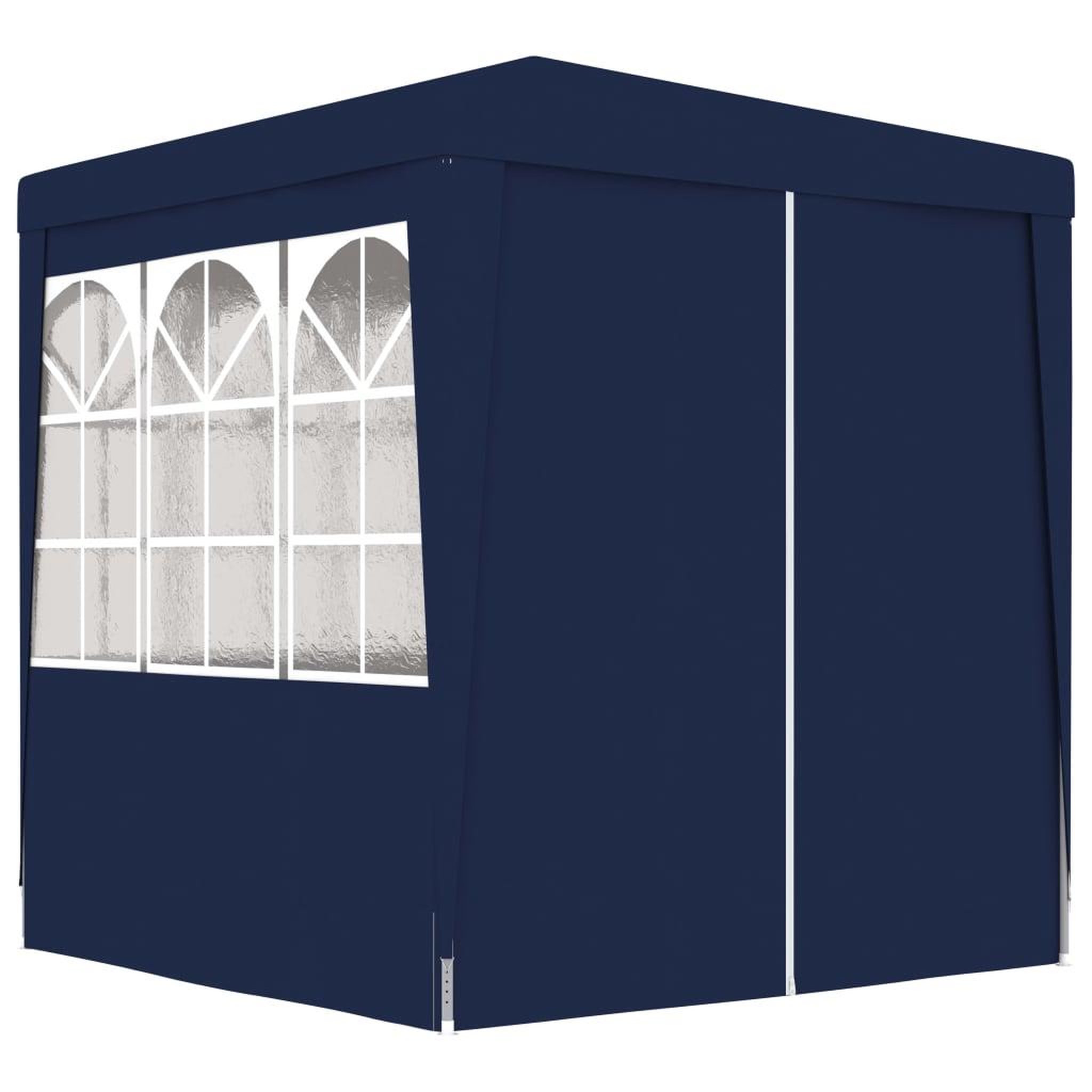 Voir la diapositive 4 : VIDAXL Tente de reception avec parois laterales 2,5x2,5 m Bleu 90 g/m^2