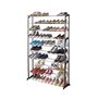 Voir la diapositive 5 : ID MARKET Étagère range chaussures 50 paires + housse imprimé Paris