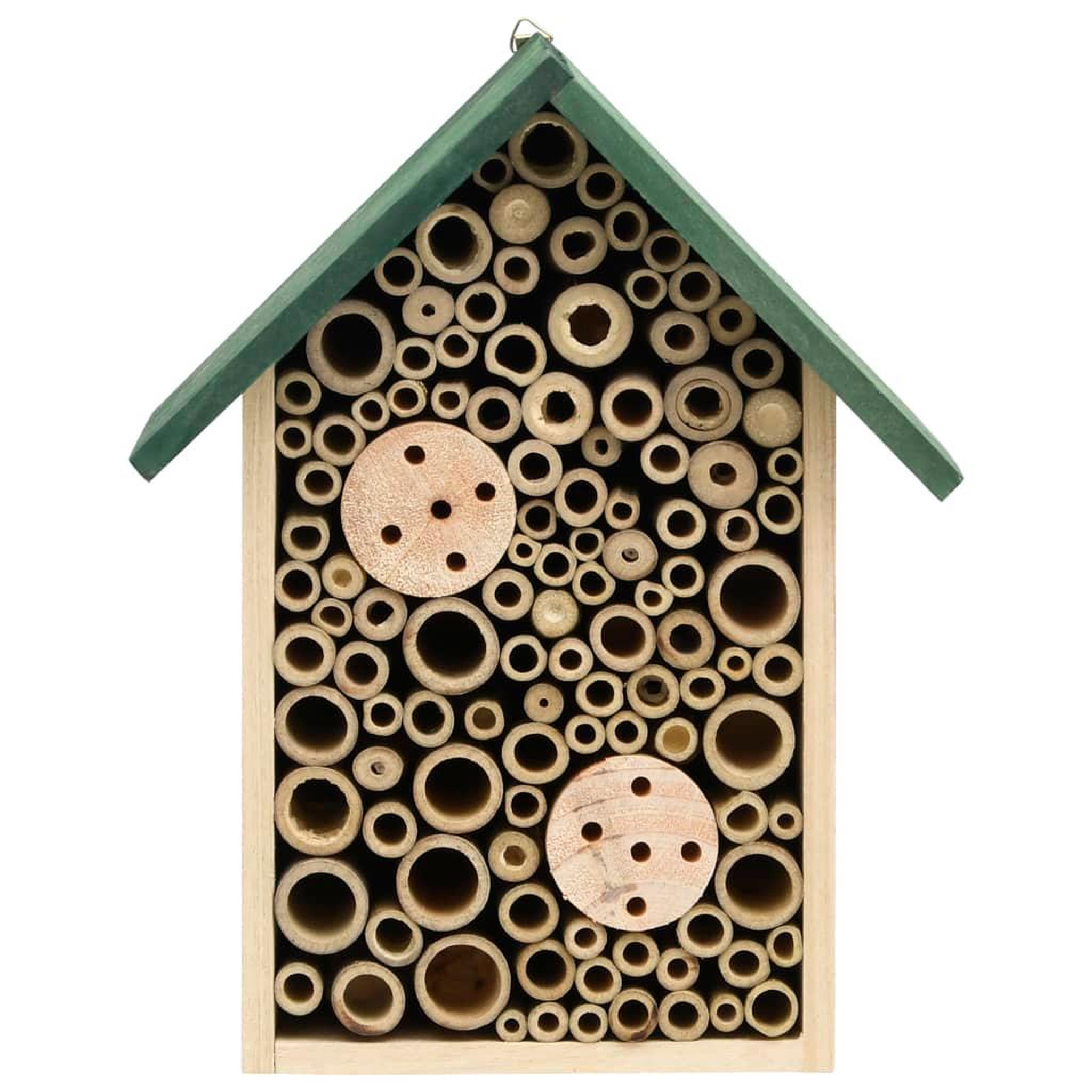 Voir la diapositive 2 : VIDAXL Hotel a insectes 2 pcs 23x14x29 cm bois de sapin massif