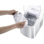 Voir la diapositive 5 : LAGRANGE Machine à glaçons 120w 12kg/24h avec nettoyage automatique inox - 489002