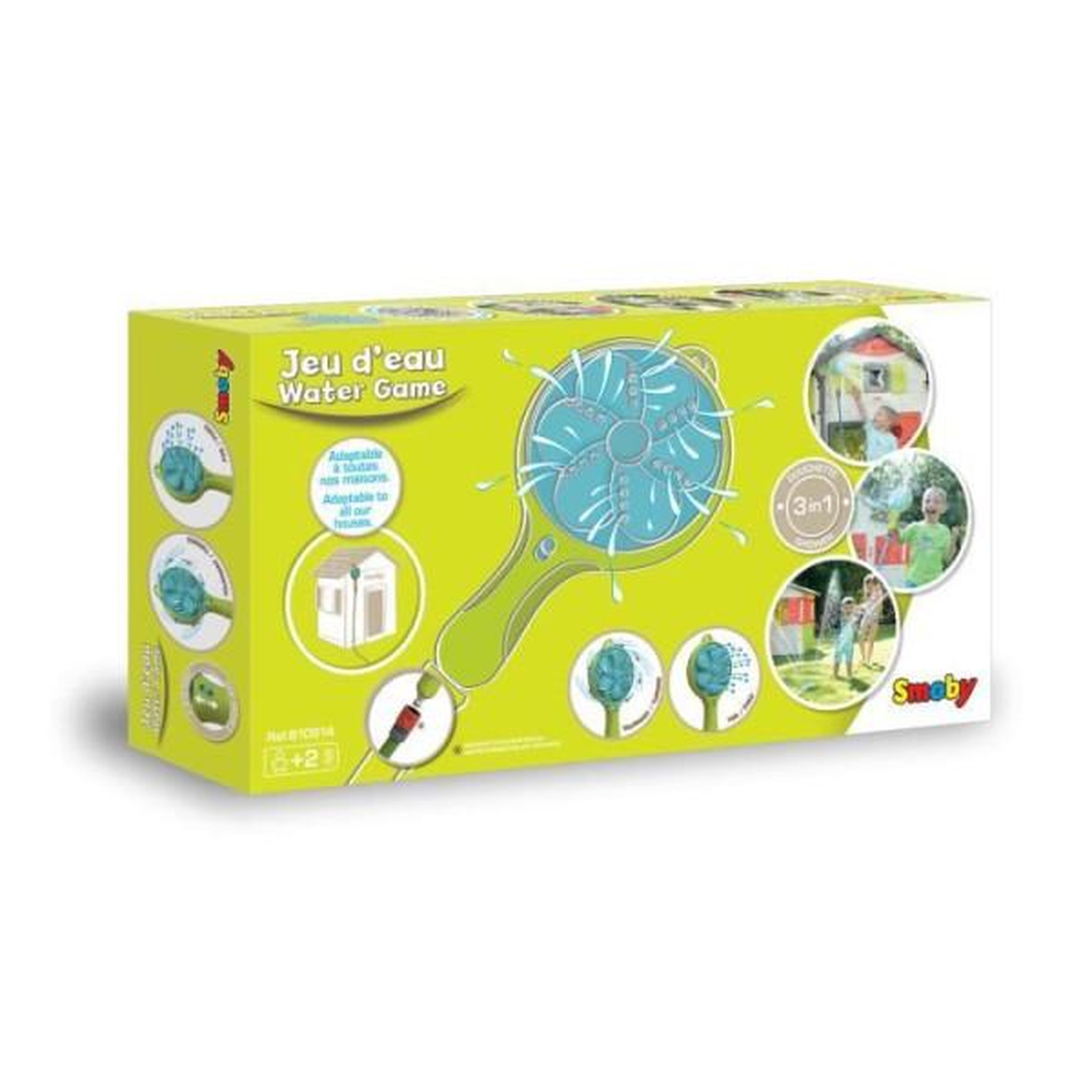 SMOBY Douchette 3 en 1 Smoby - Compatible avec toutes les maisons - Bleu