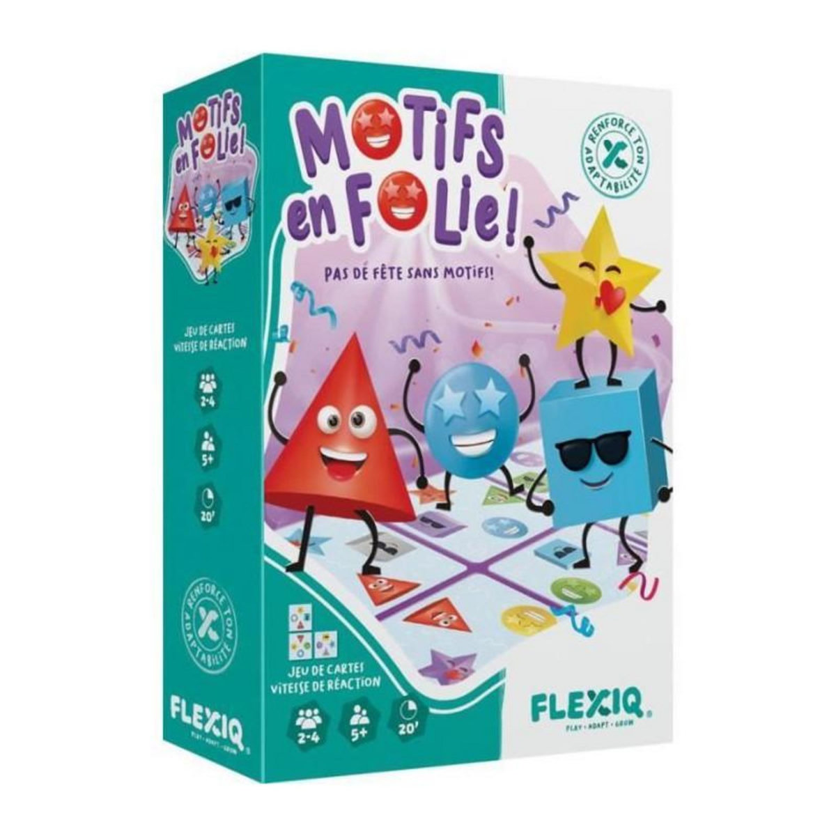 Asmodee Motifs en Folie - Asmodee - Jeu amusant pour développer son sens de l'observation - Moins de 30 min - Des 4 ans