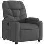 Voir la diapositive 3 : VIDAXL Fauteuil inclinable electrique Gris fonce Tissu