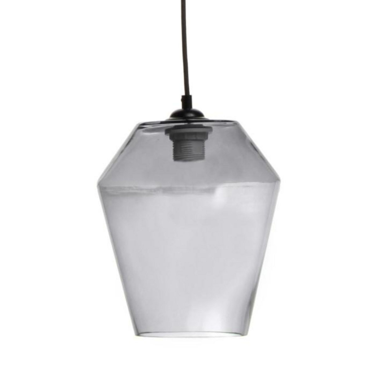 Paris Prix Lampe Suspension en Verre  Planta  30cm Gris